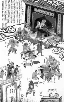 十殿閻羅是哪十位都是誰(shuí) 18層地獄恐怖真實(shí)圖片