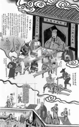 十殿閻羅是哪十位都是誰(shuí) 18層地獄恐怖真實(shí)圖片