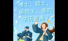 博士碩士研究生哪個(gè)學(xué)歷高一點(diǎn)(博士,碩士,研究生哪個(gè)學(xué)歷高)