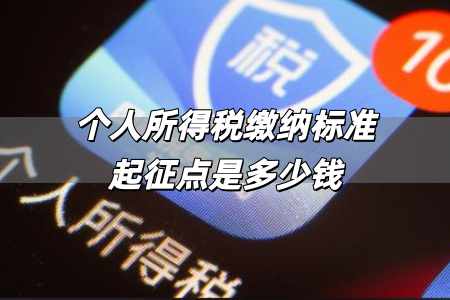 個(gè)人所得稅繳納標(biāo)準(zhǔn)起征點(diǎn) 個(gè)人所得稅繳納標(biāo)準(zhǔn)起征點(diǎn)是多少錢