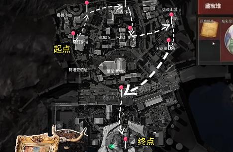 三角洲巴克什藏寶堆位置在哪 三角洲巴克什藏寶圖位置在哪